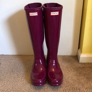 US Size 9  (UK Size 7) Adjustable Hunter Boots